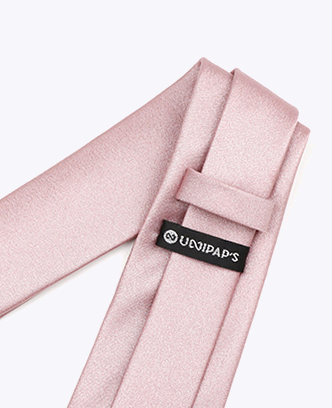 Gravata com Lantejoulas Rosa n°1 Homem em Poliéster | Armand - Unipap's