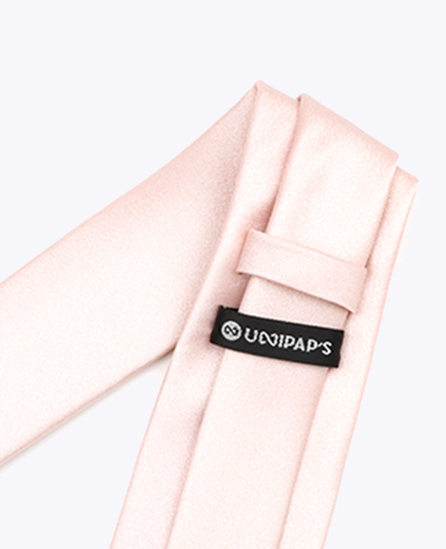 Gravata com Lantejoulas Rosa n°3 Homem em Poliéster | Armand - Unipap's