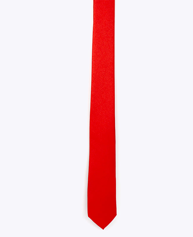 Gravata com Lantejoulas Vermelho n°1 Homem em Poliéster | Armand - Unipap's