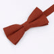 Laços de Gravata Terracota