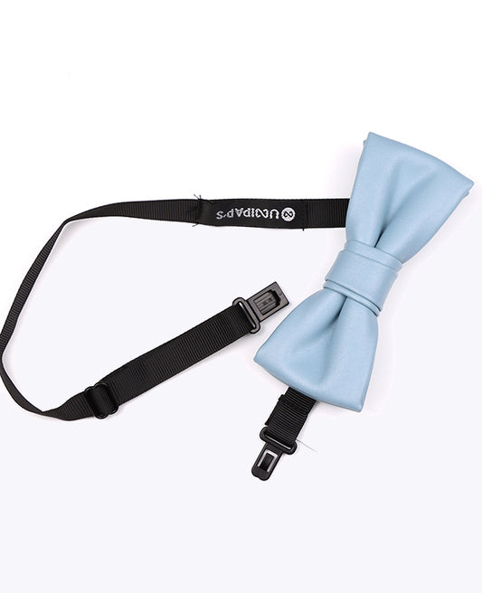 Noeud Papillon Bleu n°3 Homme en Cuir «Achille»