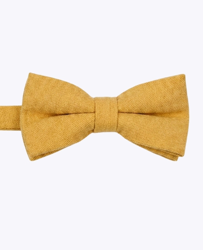 Laço Amarelo n°1 Homem em Efeito Veludo «Simon»
