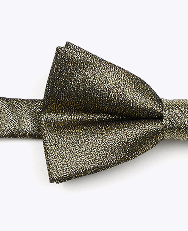 Noeud Papillon à Paillette Noir n°3 Enfant en Polyester «Isidore»