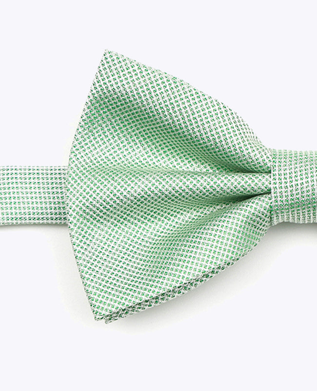 Laço com Lantejoulas Verde n°1 Homem em Poliéster | Léonard - Unipap's