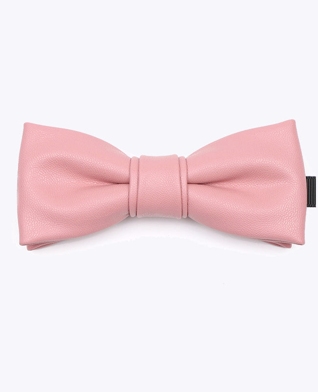 Laço Rosa Pó Homem em Pele «Achille»