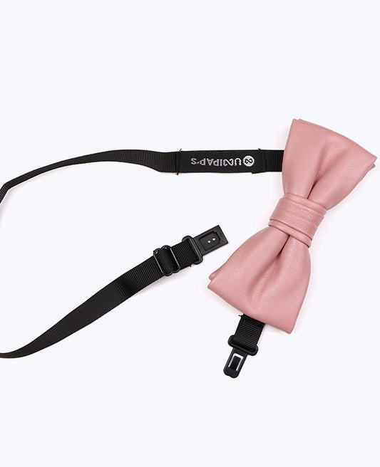 Noeud Papillon Rose n°2 Homme en Cuir «Achille»