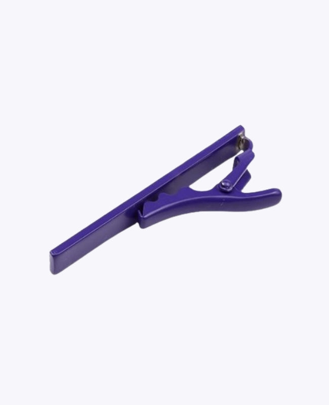 Prendedor de Gravata Violeta n°2 em Metal