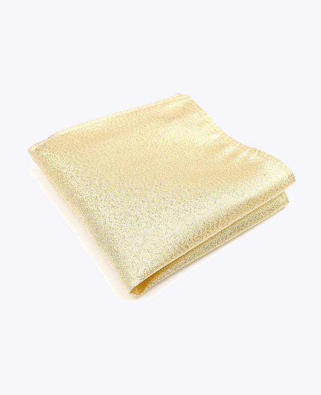 Lenço de bolso com Lantejoulas Dourado n°2 em Poliéster | Isidore - Unipap's