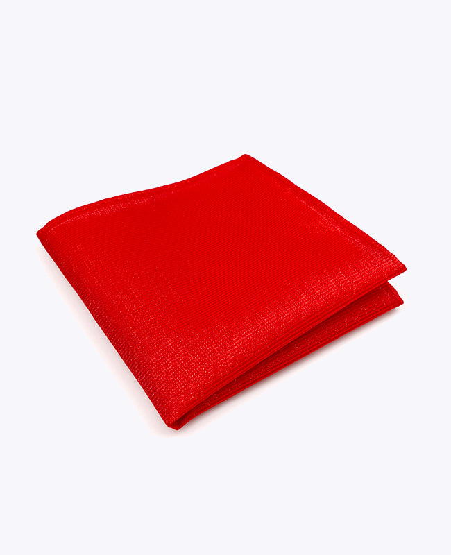 Lenço de bolso com Lantejoulas Vermelho n°1 em Poliéster | Léonard - Unipap's