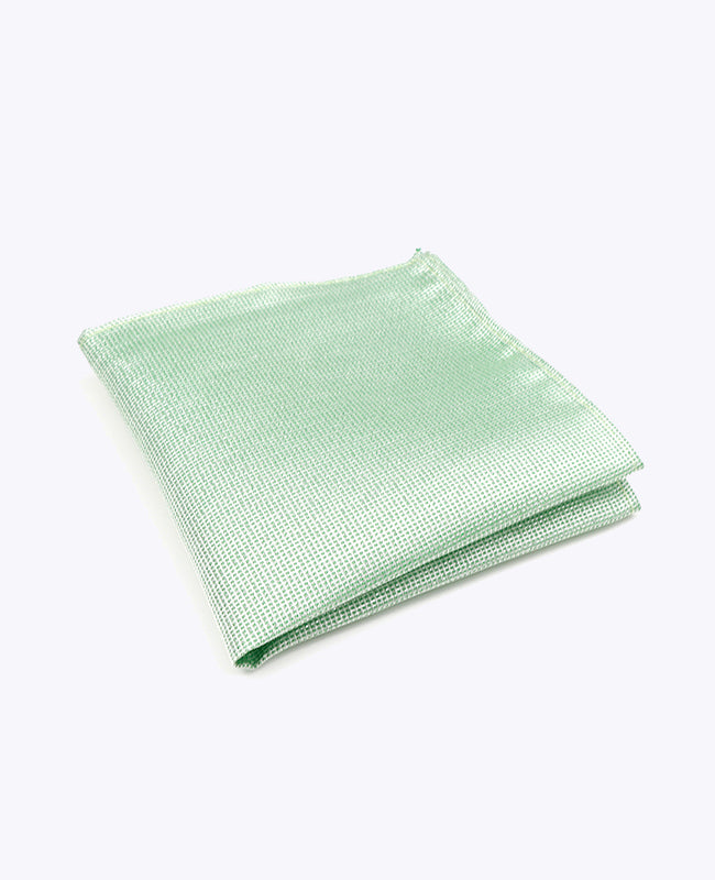 Lenço de bolso com Lantejoulas Verde n°1 em Poliéster | Léonard - Unipap's