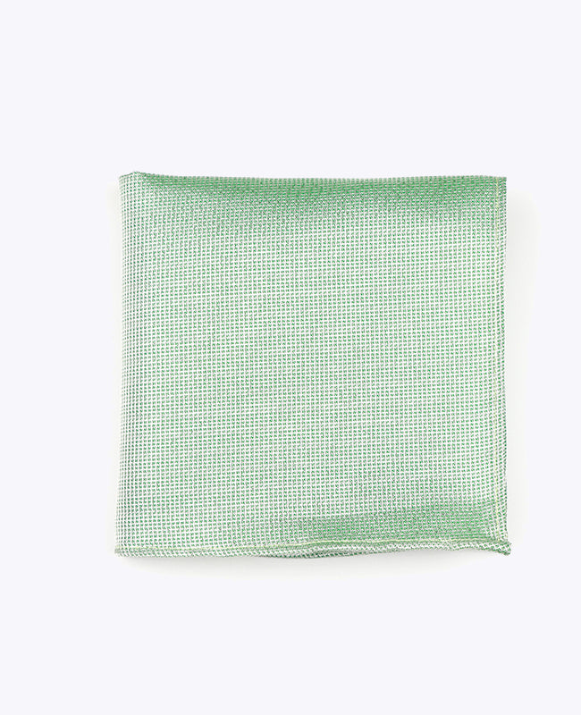 Lenço de bolso com Lantejoulas Verde n°1 em Poliéster | Léonard - Unipap's