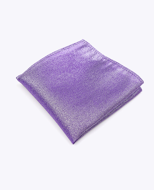 Lenço de bolso com Lantejoulas Violeta n°2 em Poliéster | Isidore - Unipap's