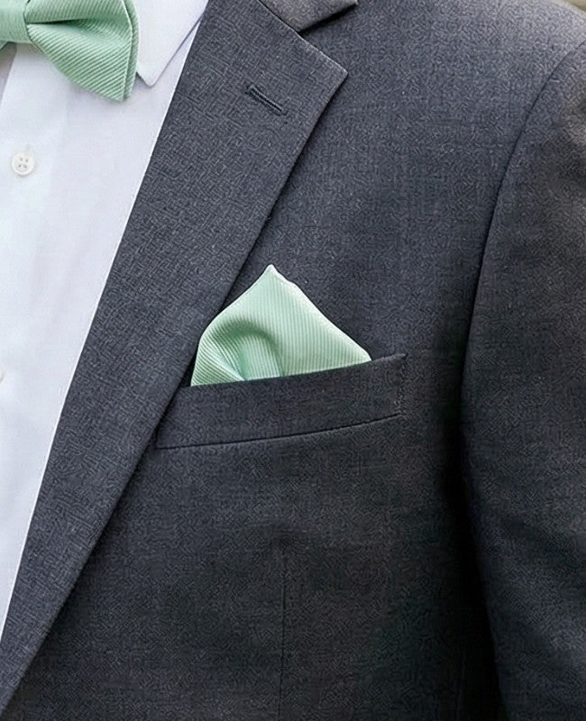 Lenço de bolso Verde n°1 em Poliéster «Lucien»