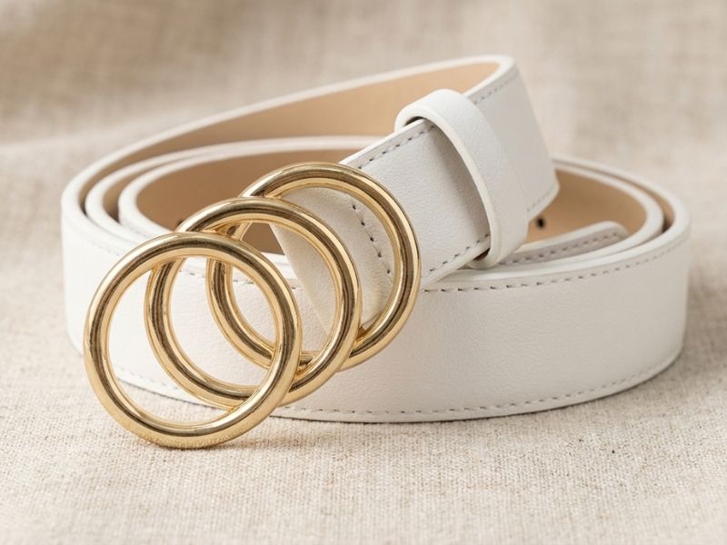 Unipap's - Détails matière ceintures femme Imagem