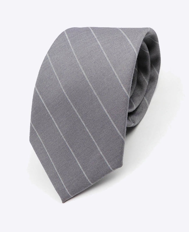 Cravate Gris n°1 Homme en Polyester | Gaston - Unipap's
