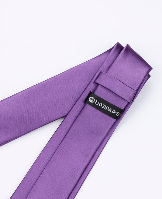 Cravate Violet n°2 Homme en Polyester | Jules - Unipap's