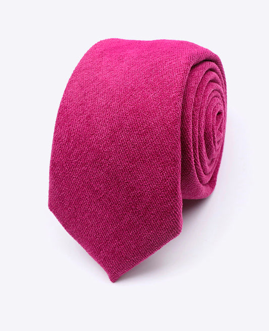 Cravate Violet n°3 Homme en Effet Velours | Simon - Unipap's
