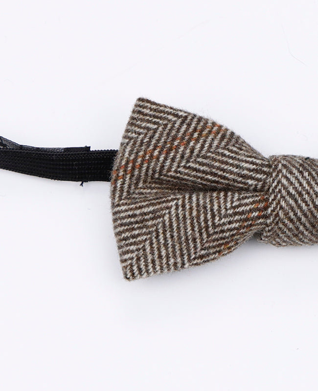 Noeud Papillon Tartan Gris n°3 Enfant en Laine | Norbert - Unipap's