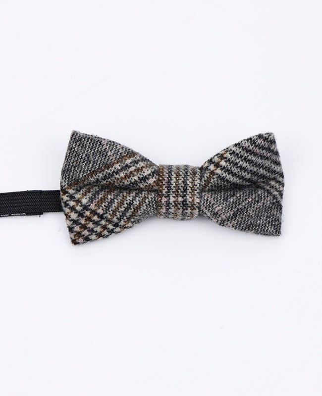 Noeud Papillon Tartan Gris n°7 Enfant en Laine | Norbert - Unipap's