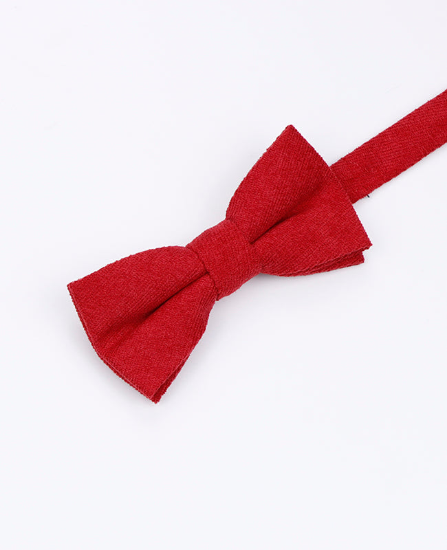 Noeud Papillon Rouge n°2 Enfant en Effet Velours | Simon - Unipap's