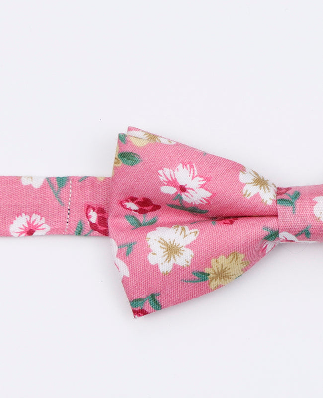 Noeud Papillon Liberty Rose n°3 Homme en Coton | Gaspard - Unipap's