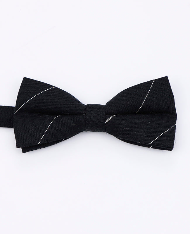 Noeud Papillon Tartan Noir n°2 Homme en Coton | Marcel - Unipap's