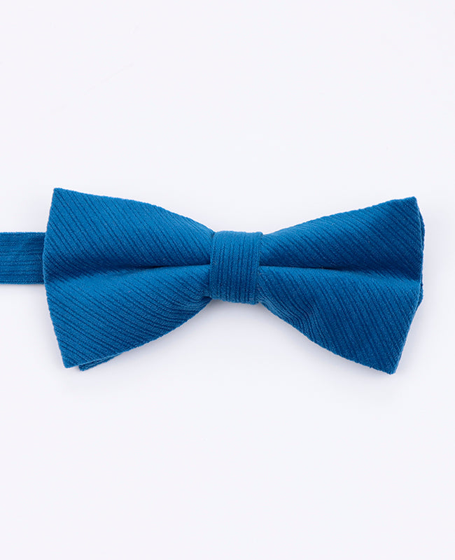 Noeud Papillon Bleu n°2 Homme en Velours | Marius - Unipap's