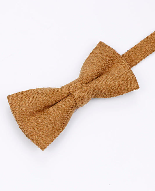 Noeud Papillon Marron n°1 Homme en Effet Velours | Simon - Unipap's