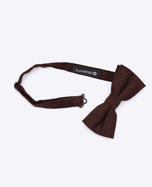 Noeud Papillon Marron n°2 Homme en Effet Velours | Simon - Unipap's