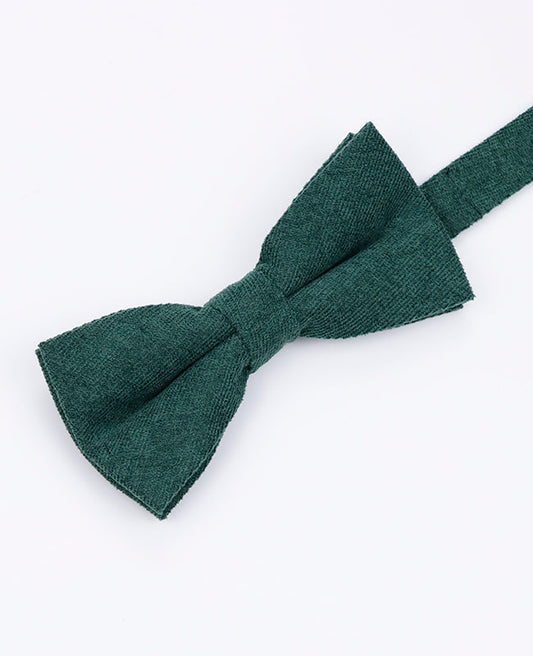 Noeud Papillon Vert n°1 Homme en Effet Velours | Simon - Unipap's