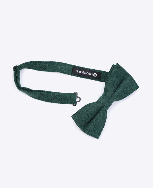 Noeud Papillon Vert n°1 Homme en Effet Velours | Simon - Unipap's