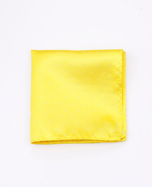Pochette de Costume Jaune n°1 en Polyester | Georges - Unipap's